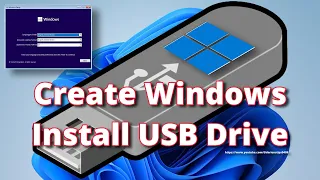 Create Windows Install USB Drive