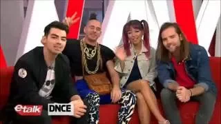 DNCE interview on etalk