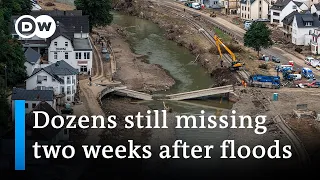 Dozens still missing in Germany two weeks after floods | DW News