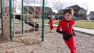 Dash Vs The Flash | The Ultimate Superhero RACE! - BeaheroKids