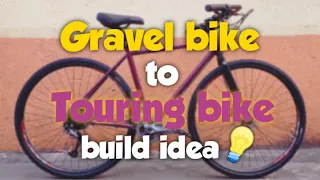 Gravel bike to Touring bike Build ft. Ave Maldea handcrafted frame