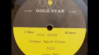 PUREPOP: Cold Touch - Grease Paint Widow - Unreleased US Proto Punk Bonehead Acetate