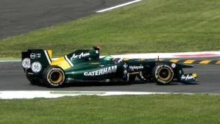How the Formula 1 Blown Exhausts Sound Like - F1 2011
