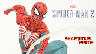 Marvel Legends PS5 Spider-Man 2 Peter Parker GamerVerse Video Game Action Figure Review