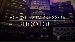 What's The Best Compressor for Vocals? (SHOOTOUT - 12 TOTAL)  Shred Shed