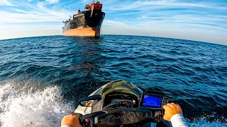 THIS is Why I Bought a Fishing JETSKI ** 32 MILES OFFSHORE!!