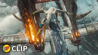 Quetzalcoatlus Attack - Plane Crash Scene | Jurassic World Dominion (2022) Movie Clip HD 4K