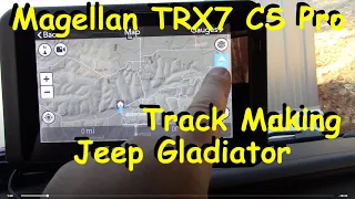 Magellan TRX7 CS Pro Jeep Gladiator, Making a Track, Star Hollow Flag Springs Loop