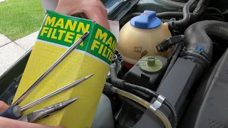 How to Change a VW TDI Fuel Filter 1.9 ALH diesel