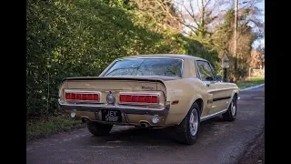 1968 Ford Mustang GT/CS California Special 289 V8 | Great Sounding V8!