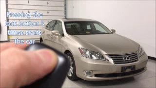 2011 Lexus ES350 Remote Start Richmond VA