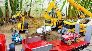 자동차 장난감 구출놀이 포크레인 트럭놀이 Car Toy Rescue Excavator Toy Play