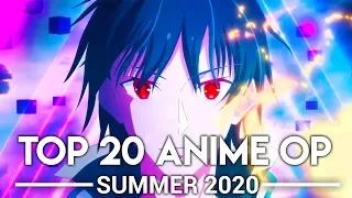 My Top 20 Anime Openings - Summer 2020