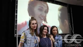 ClexaCon 2019 - Behind the Scenes with Kat, Dom, and Emily