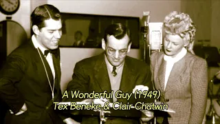 [올드팝] Tex Beneke & Clair Chatwin – A Wonderful Guy [가사해석/한글자막]