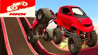 ГОНКА MMX Hill Climb Игровой мультик про машинки монстры тачки мультик для детей гонки на машинах