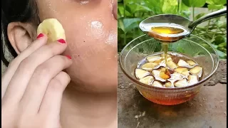 My 70 year old Grandma's Anti Aging Secret Recipe of Banana Face Mask with Honey to remove Wrinkles