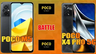 Xiaomi Poco X4 Pro 5G vs Xiaomi Poco M5