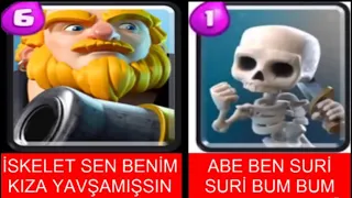 CLASH ROYALE CAPS - EN KOMİK CAPSLER !!!