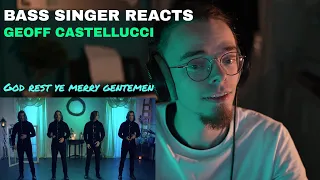 Bass Singer Reacts to: Geoff Castellucci - God Rest Ye Merry Gentlemen