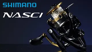 Обзор спиннинговой катушки Shimano Nasci