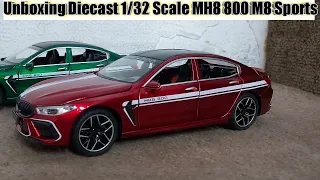 Unboxing BMW MH8 M8 Sports Die Cast Model Metal 1:32 Scale | DIE CAST SERIES'