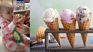 This baby had her first taste of ice cream (and her reaction is hilarious)