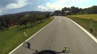 GoPro 3 Balck Edition Test Movie in motorcycle, GoPro Black Edition teszt, Yamah FJ1200