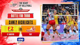 F2 Logistics vs. PLDT Battle for 3rd G2 highlights | 2023 PVL All-Filipino Conference - Mar 28, 2023