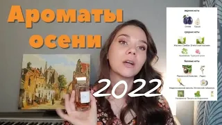 Мой Топ-5 ПАРФЮМОВ на ОСЕНЬ 2022 + РАСПАКОВКА
