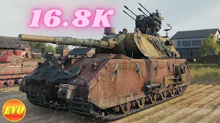 World of Tanks  Maus 16.8K Damage + block