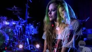 My Happy Ending- Avril Lavigne, AOL SESSIONS 2011