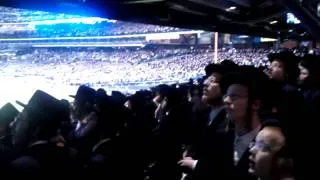 50,000 yidden dancing V'taher libeiny at the internet asifa. Very emotional!!