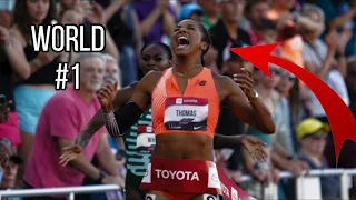 Gabby Thomas demolishes Sha'ccari Richardson  !! |  Women 200m Final | USA National Trials.