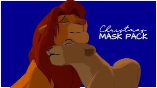 Nala and Simba - FREE MASK PACK ❄️ Christmas 2022 [Credit me please]