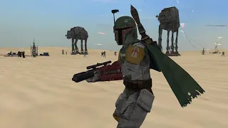 Star Wars Battlefront II (2005) Trench War - Tatooine: Canyon Assault - Rebels side