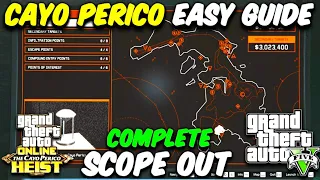 *UPDATED* Cayo Perico - All Scope Out Locations(Infiltration, Escape, Compound & Points of Interest)