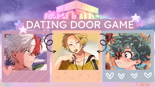 Your Life at UA! | Dating Door Game | MY HERO ACADEMIA | MHA | BNHA #2