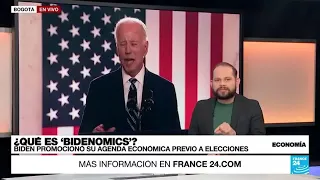 'Bidenomics': ¿Éxito económico o estrategia política en EE. UU.? • FRANCE 24 Español