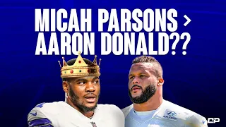 Micah Parsons Thinks He Can Be BETTER Than Aaron Donald | Clutch #Shorts