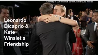 Proof that Leonardo DiCaprio & Kate Winslet 's friendship is true love - Oscars