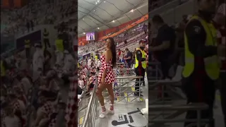 La hermosa novia de el mundial de Qatar 2022 y su impacto en la gente #shorts