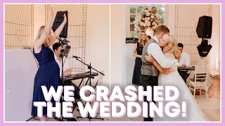 WE CRASHED A SUBSCRIBER'S WEDDING // First Dance Song