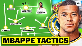 How Real Madrid Setup With Mbappe.