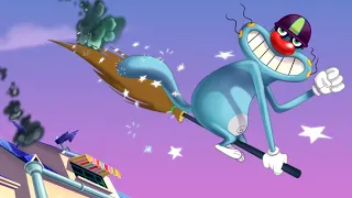 Oggy and the Cockroaches ⭐️ OGGY AND THE WITCH'S MAGIC BROOMSTICK (SEASON 7) Full Episodes in HD