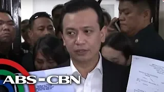 TV Patrol: Trillanes, hindi muna lalabas sa Senado