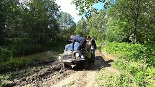 Луаз в стоке всех рвёт, ЛУАЗ, Toyota Hilux, Нива, Уаз 469, Offroad