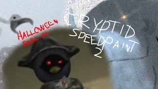 malcrow7 cryptid speed paint #2 (Halloween special)