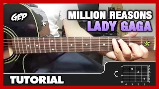 Como tocar "Million Reasons" de Lady Gaga en Guitarra Acústica - Tutorial (HD) Guitar Lesson