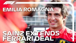 Carlos Sainz Signs Ferrari Deal Extension